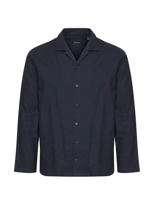 Foto van product Pyjamashirt Matinique gemêleerd donkerblauw