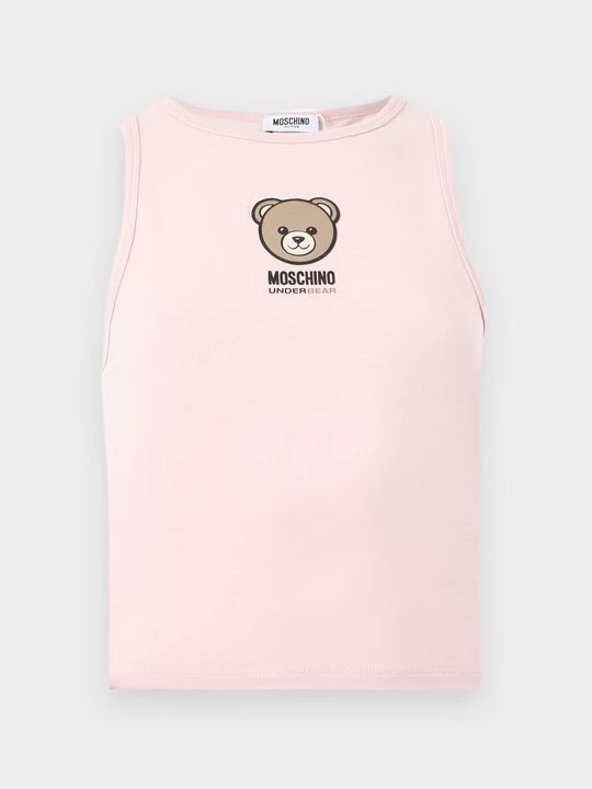 Foto van product Pyjamashirt MOSCHINO donkerroze