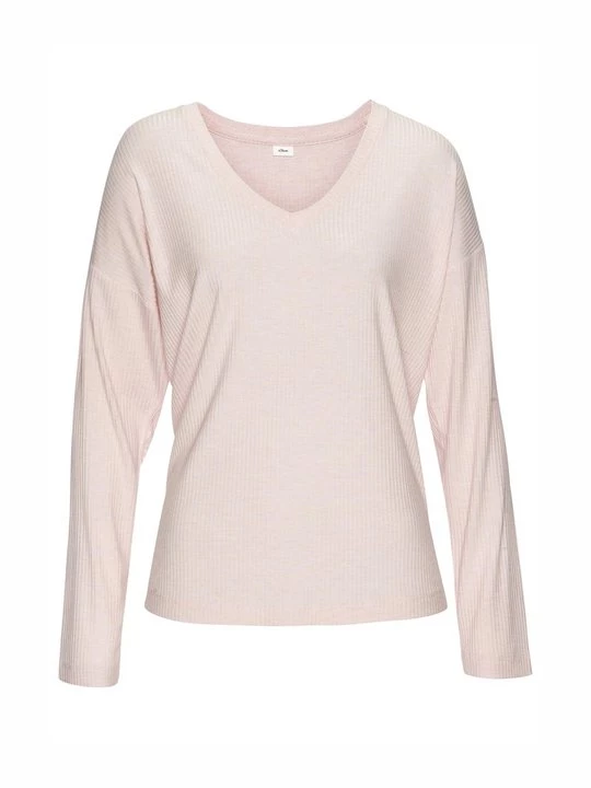 Foto van product Pyjamashirt s.Oliver gemêleerd roze