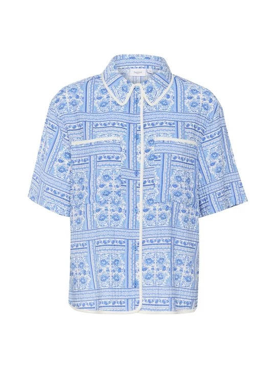 Foto van product Pyjamashirt Saint Tropez donkerblauw