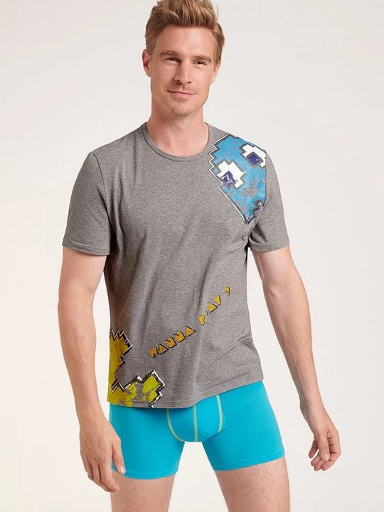 Foto van product Pyjamashirt Sloggi grijs