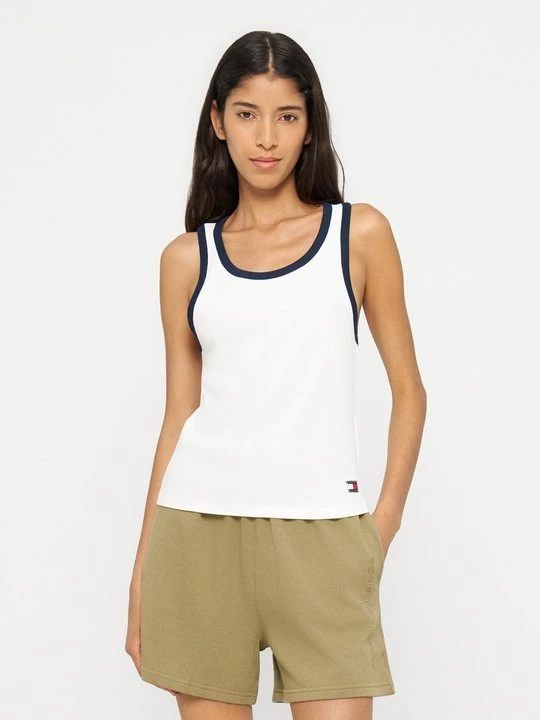Foto van product Pyjamashirt Tommy Hilfiger crème