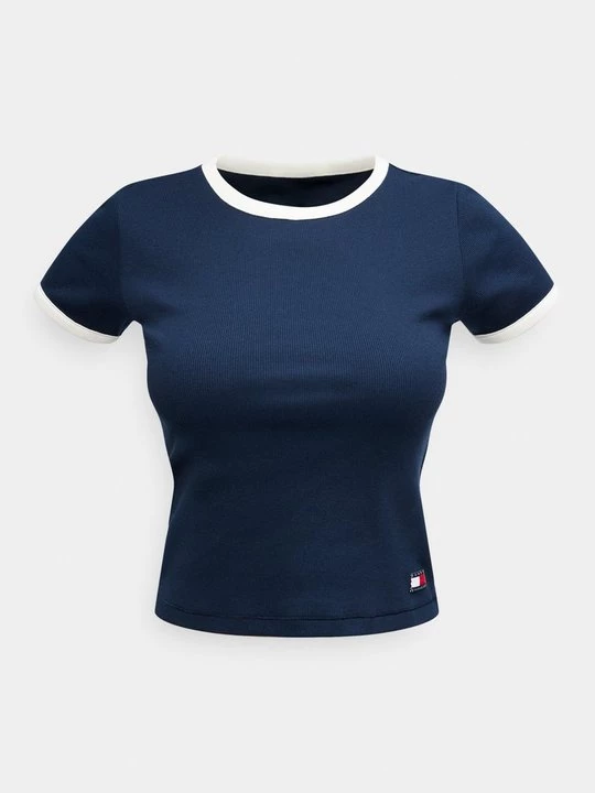 Foto van product Pyjamashirt Tommy Hilfiger donkerblauw