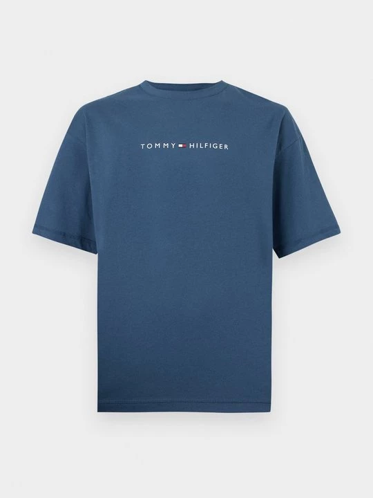 Foto van product Pyjamashirt Tommy Hilfiger donkerblauw