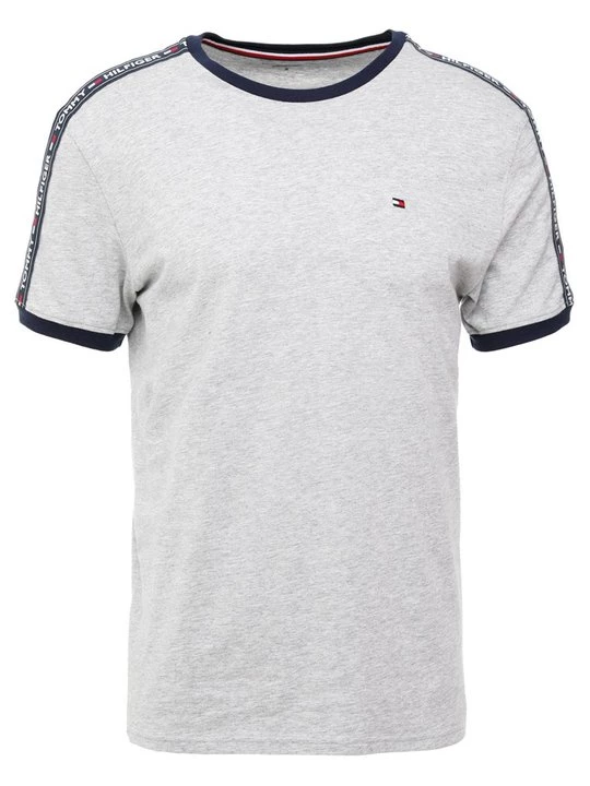 Foto van product Pyjamashirt Tommy Hilfiger grijs gemêleerd