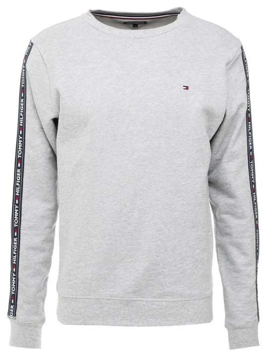 Foto van product Pyjamashirt Tommy Hilfiger grijs gemêleerd