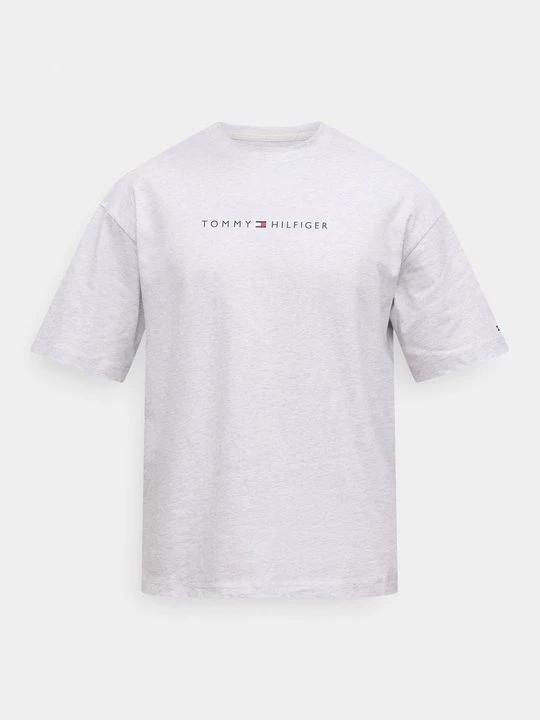 Foto van product Pyjamashirt Tommy Hilfiger lichtgrijs