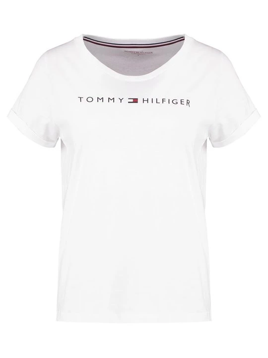 Foto van product Pyjamashirt Tommy Hilfiger wit