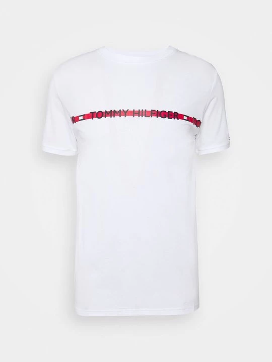 Foto van product Pyjamashirt Tommy Hilfiger wit