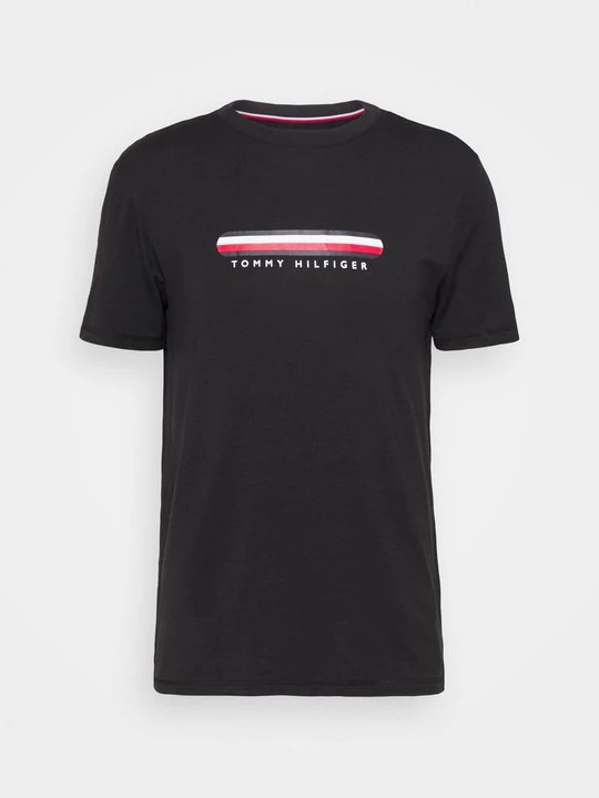 Foto van product Pyjamashirt Tommy Hilfiger zwart
