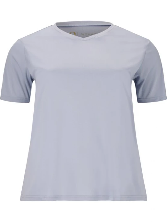 Foto van product Q by Endurance Functioneel shirt 'Annabelle' duifblauw