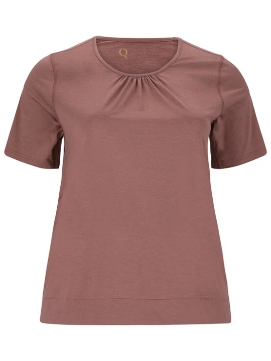 Foto van product Q by Endurance Functioneel shirt 'BREE' donkerrood