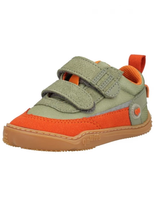 Foto van product Qnuffs Sneakers 'Erle' grijs / oranje