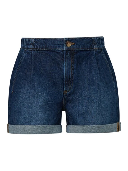 Foto van product QS Bandplooi jeans blauw