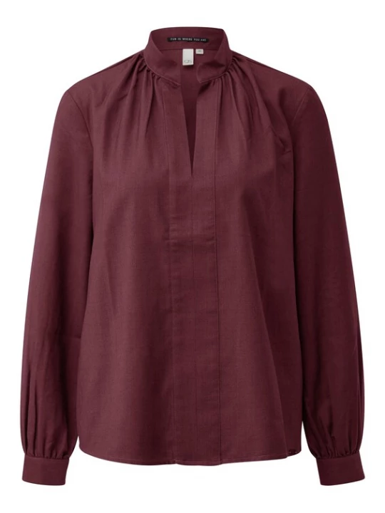 Foto van product QS Blouse bordeaux