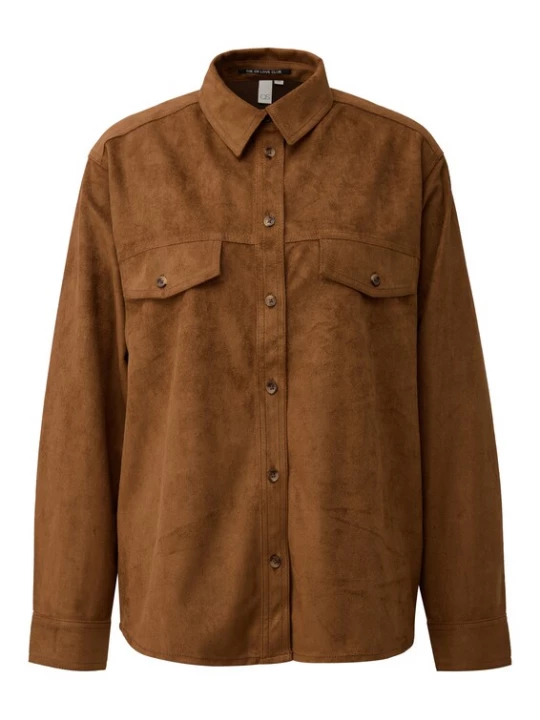 Foto van product QS Blouse cognac