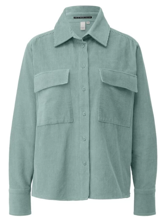 Foto van product QS Blouse jade groen