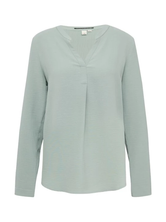 Foto van product QS Blouse jade groen