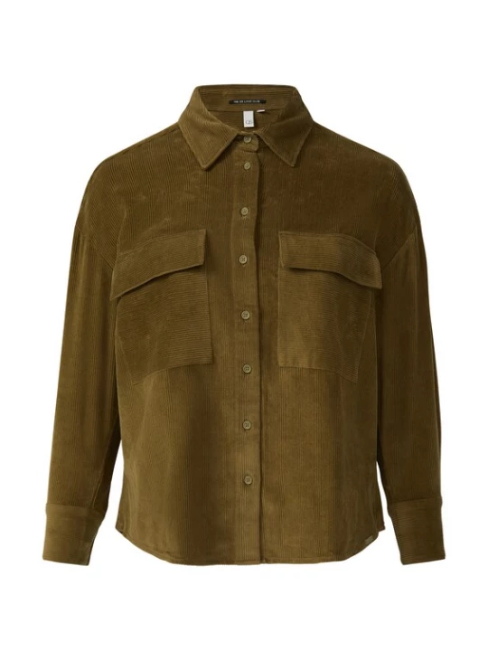 Foto van product QS Blouse olijfgroen