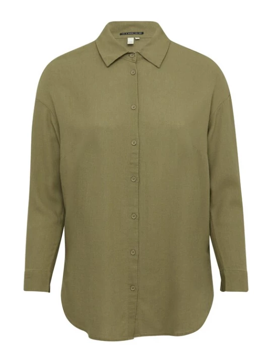 Foto van product QS Blouse olijfgroen