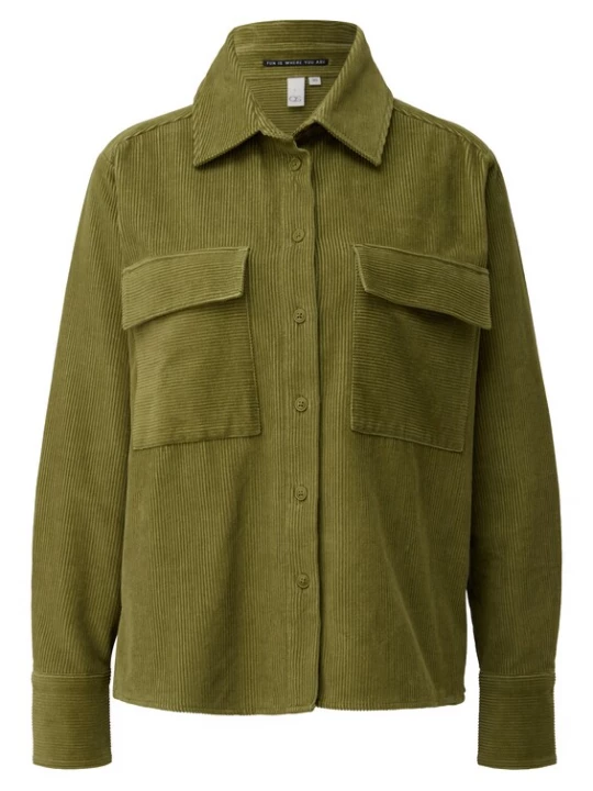 Foto van product QS Blouse olijfgroen