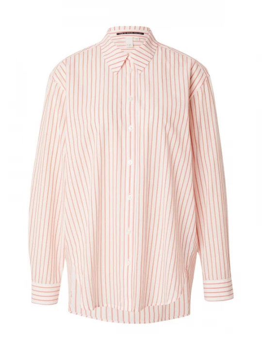 Foto van product QS Blouse oranje / wit