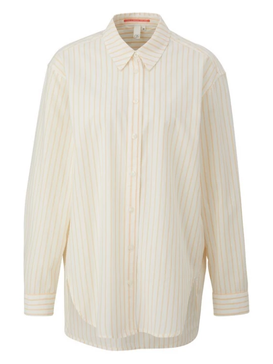 Foto van product QS Blouse oranje / wit