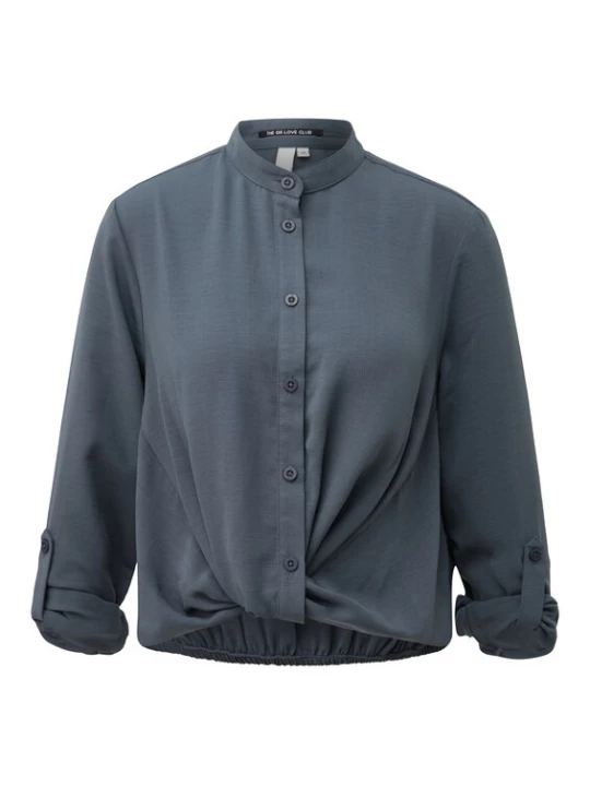 Foto van product QS Blouse rookgrijs