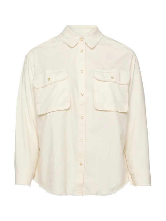 Foto van product QS Blouse wolwit