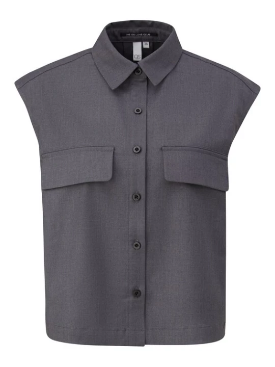 Foto van product QS Bodywarmer antraciet