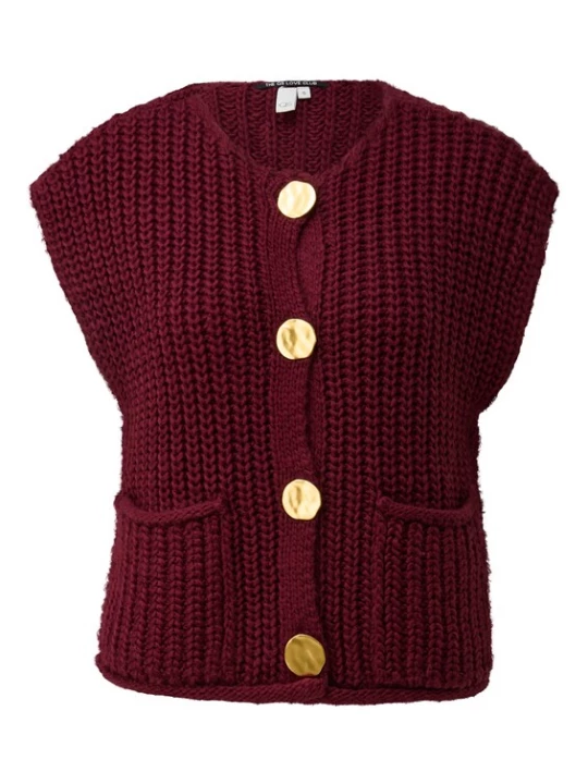 Foto van product QS Bodywarmer bordeaux