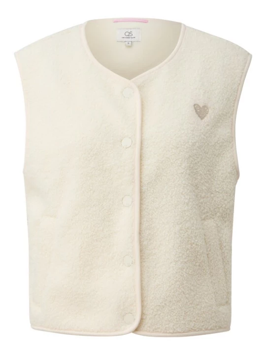 Foto van product QS Bodywarmer ecru