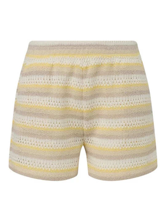 Foto van product QS Broek beige / crème / lichtbruin / lichtgeel