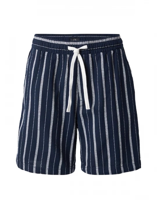 Foto van product QS Broek navy / wit