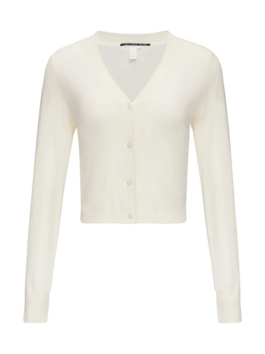 Foto van product QS Gebreid vest crème