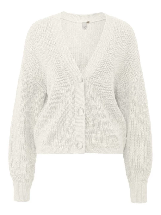 Foto van product QS Gebreid vest ecru
