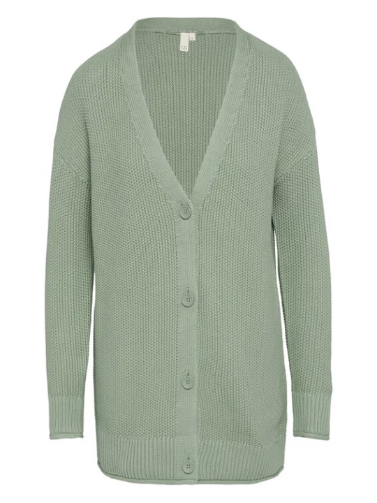 Foto van product QS Gebreid vest groen