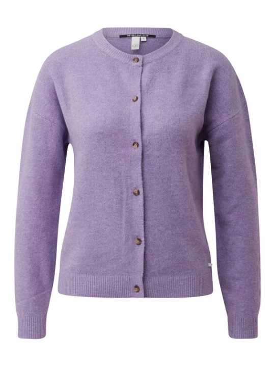 Foto van product QS Gebreid vest lila