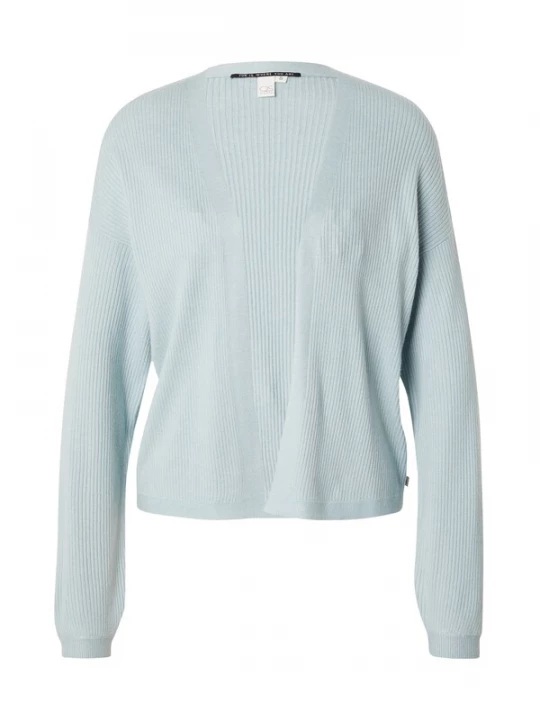 Foto van product QS Gebreid vest pastelblauw