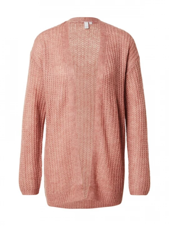 Foto van product QS Gebreid vest rosé