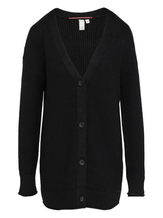 Foto van product QS Gebreid vest zwart