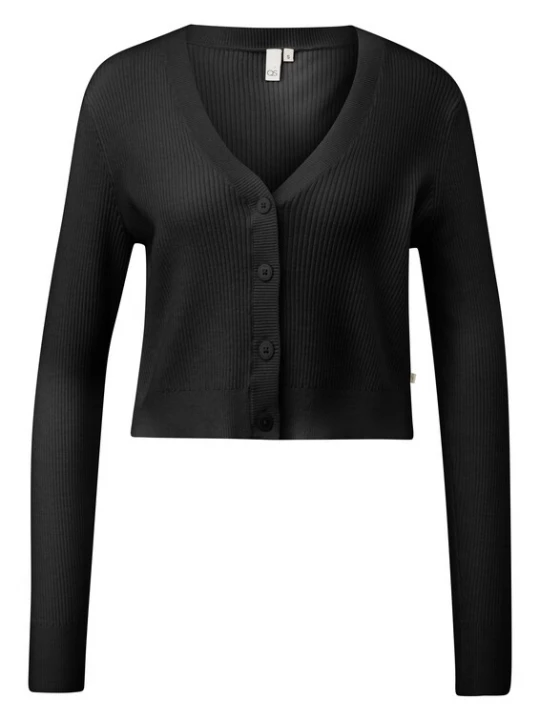 Foto van product QS Gebreid vest zwart