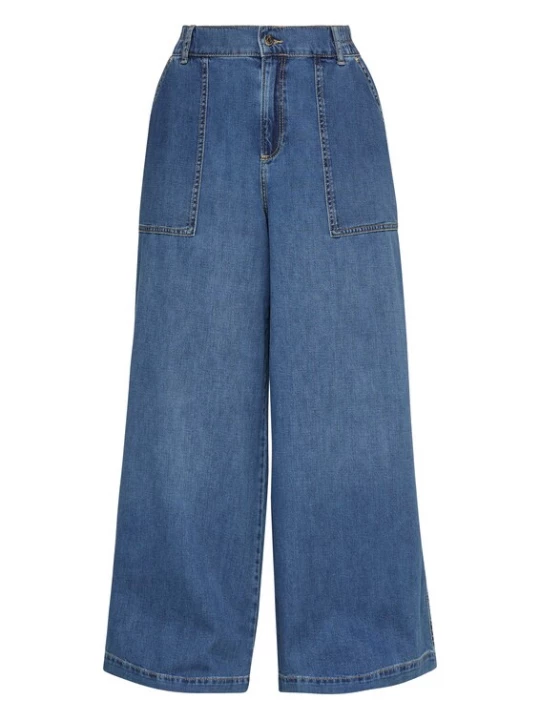 Foto van product QS Jeans blauw denim