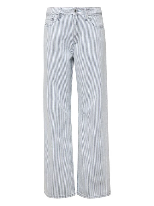 Foto van product QS Jeans 'Catie' crème / saffier