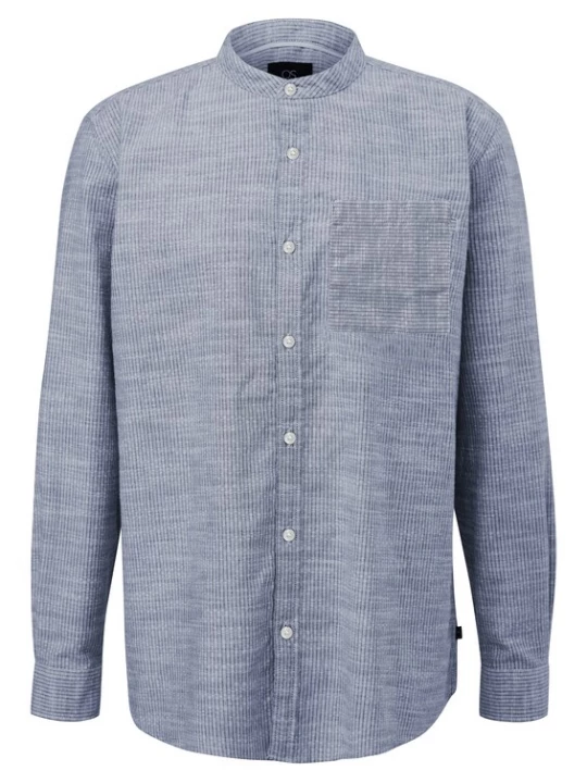 Foto van product QS Overhemd duifblauw