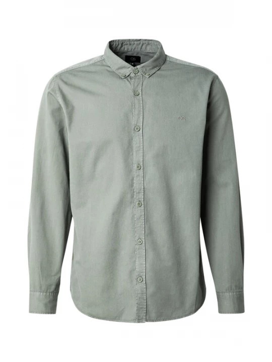 Foto van product QS Overhemd pastelgroen