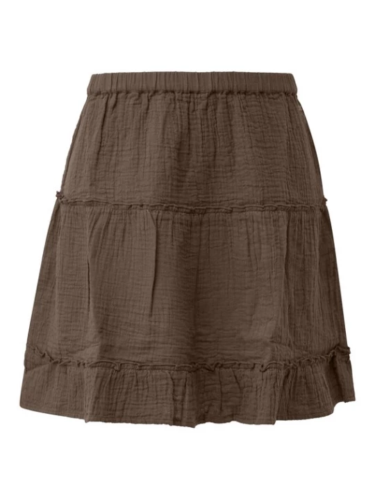 Foto van product QS Rok chocoladebruin