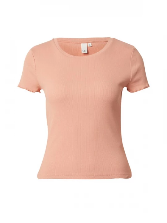Foto van product QS Shirt abrikoos