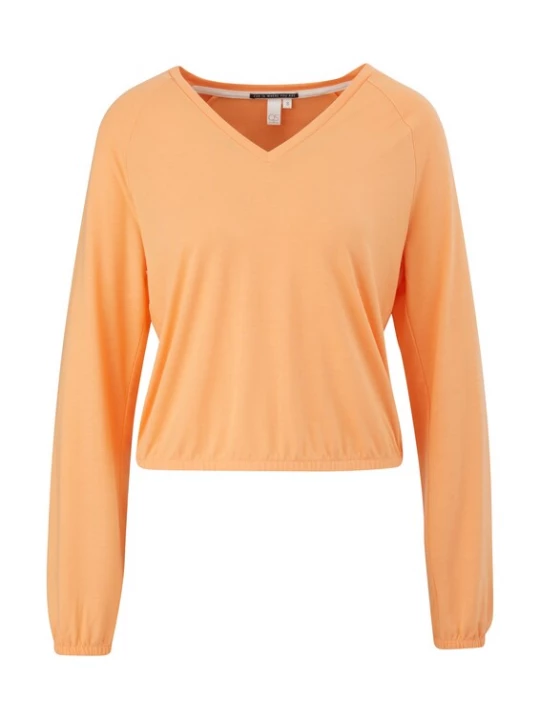Foto van product QS Shirt abrikoos