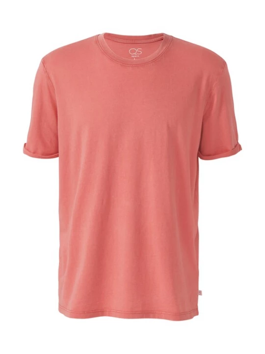Foto van product QS Shirt abrikoos